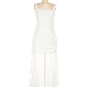 Commense White Maxi Dress